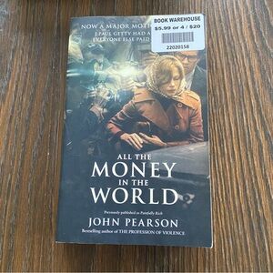 All the Money in the World by John Pearson - Black Cover Coffee Table Book